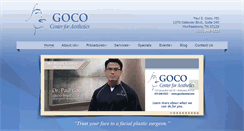 Desktop Screenshot of gocofacemd.com